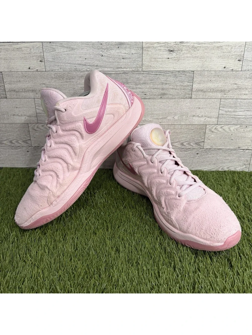 Nike KD 17 NRG Aunt Pearl Pink Low Top Lace-Up  Sneakers FZ1518-600 2024 Size 11